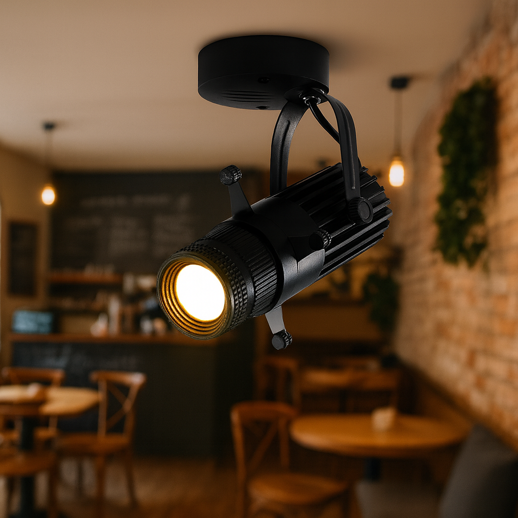Adjustable Aperture LED Ceiling Light Modern Design | Solvane