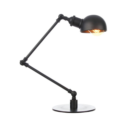 Adjustable Arm Table Lamp Retro Industrial Style | Sevira