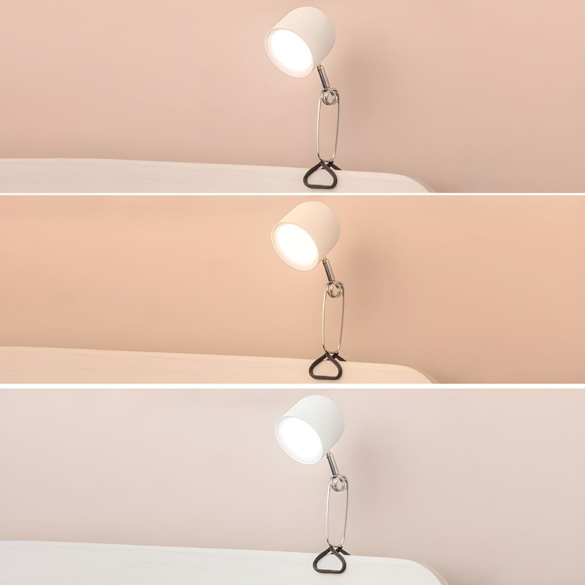 Adjustable Clip Table Lamp Modern Metal Design | Lomirad
