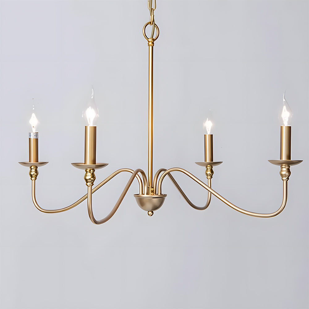 Adjustable Height Modern Iron Chandelier | Welnico
