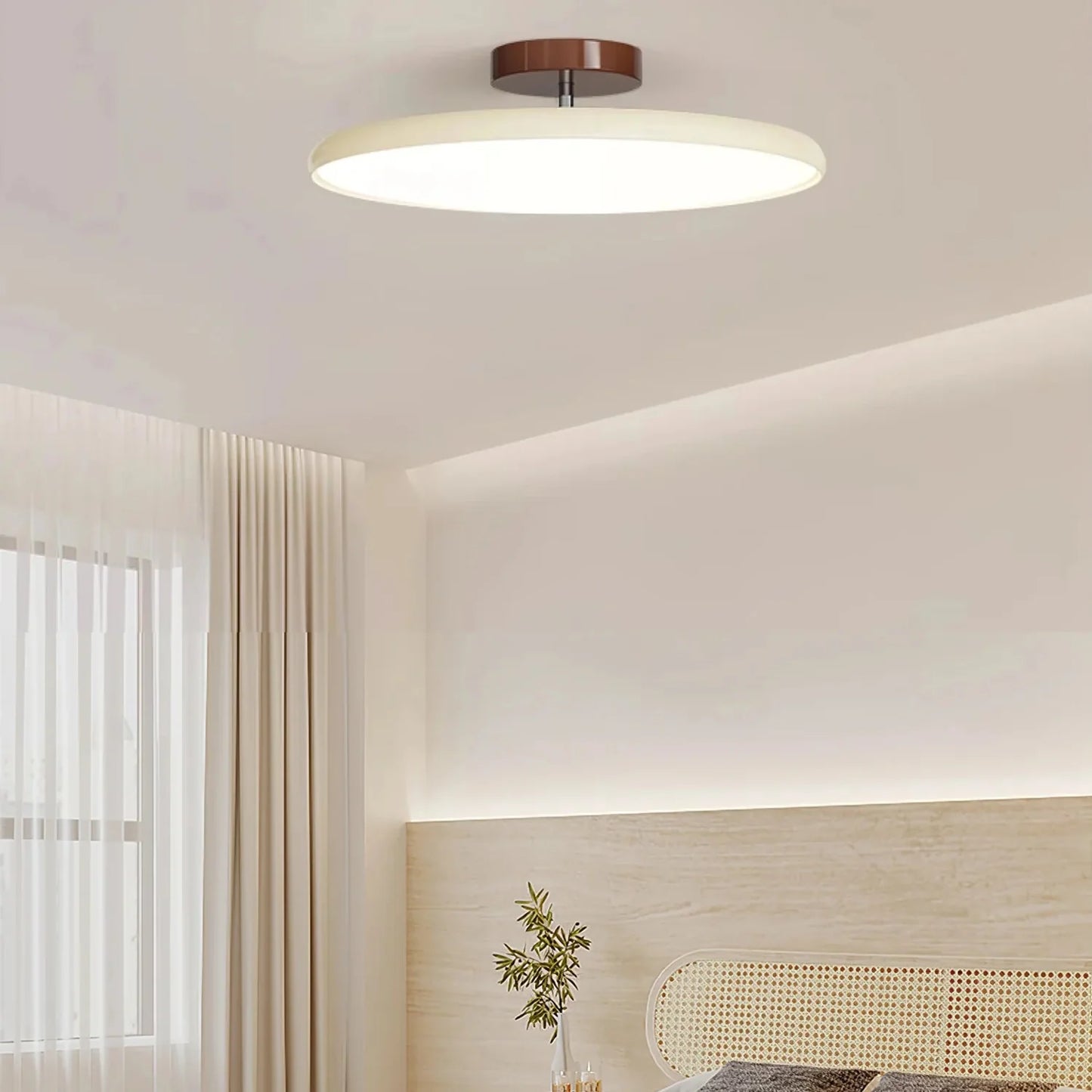 Adjustable LED Ceiling Light with Round Shade | Aurvex