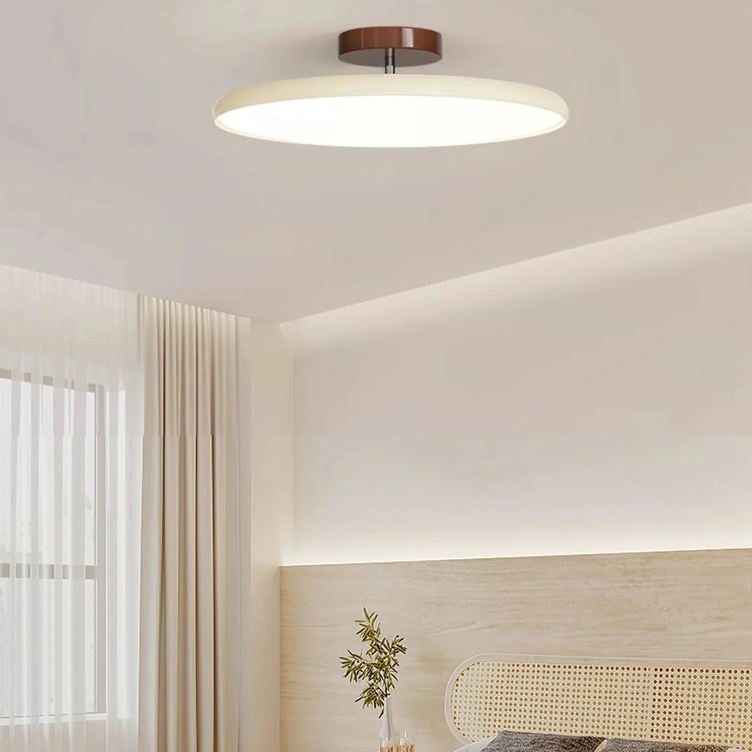 Adjustable LED Ceiling Light with Round Shade | Aurvex