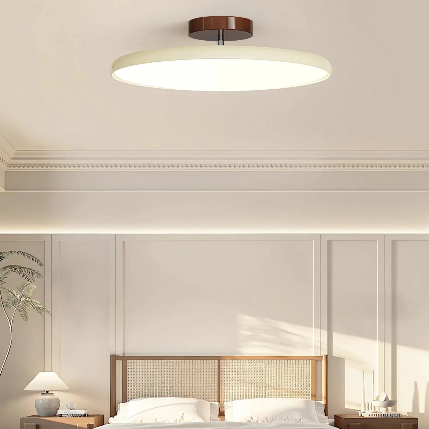 Adjustable LED Ceiling Light with Round Shade | Aurvex