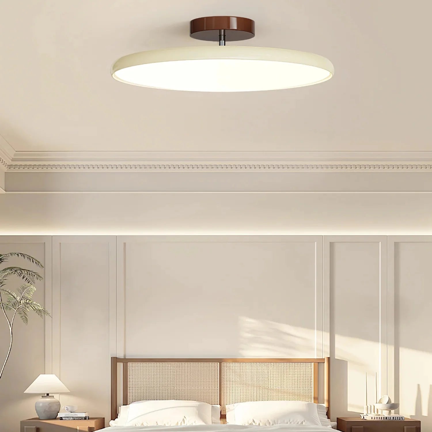 Adjustable LED Ceiling Light with Round Shade | Aurvex