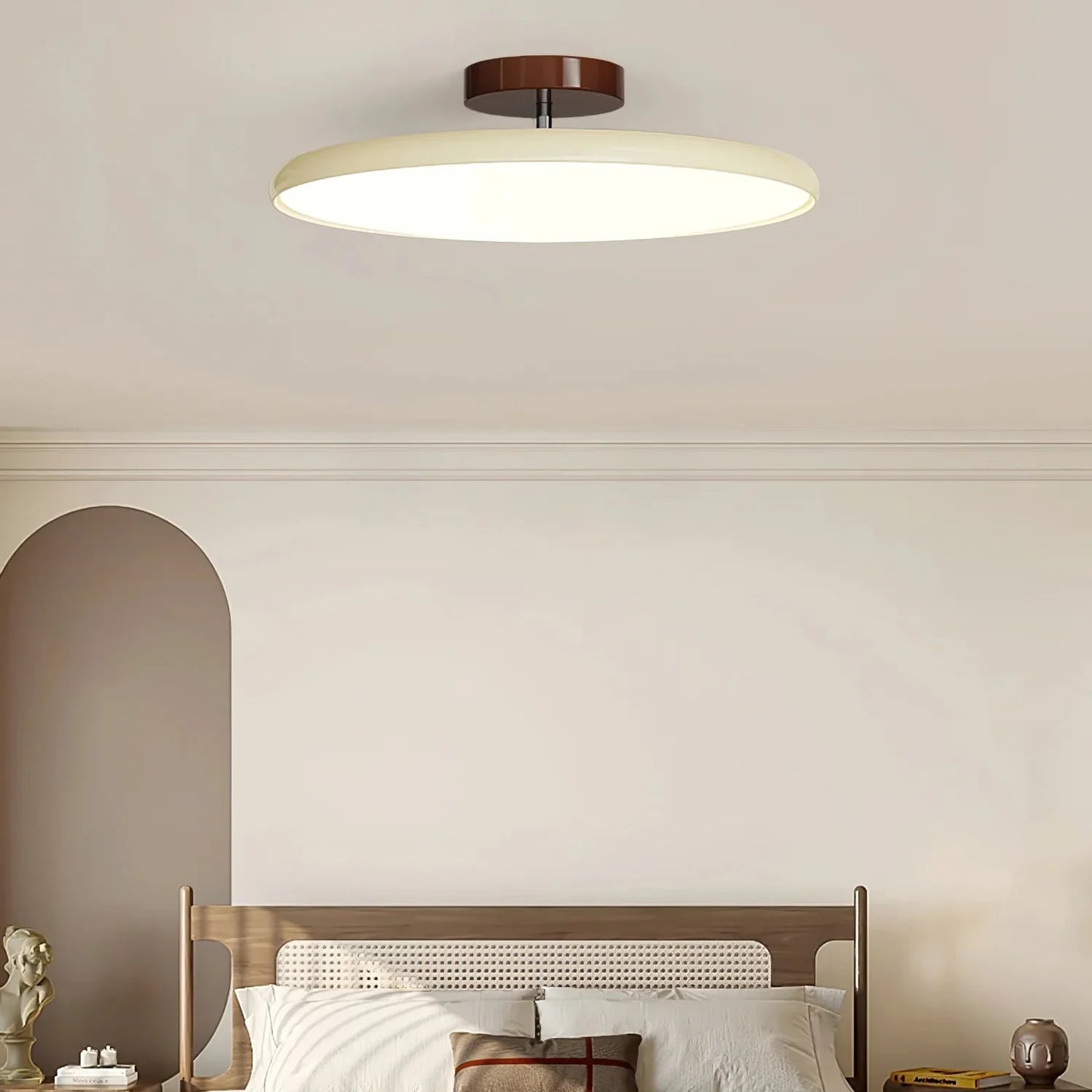 Adjustable LED Ceiling Light with Round Shade | Aurvex