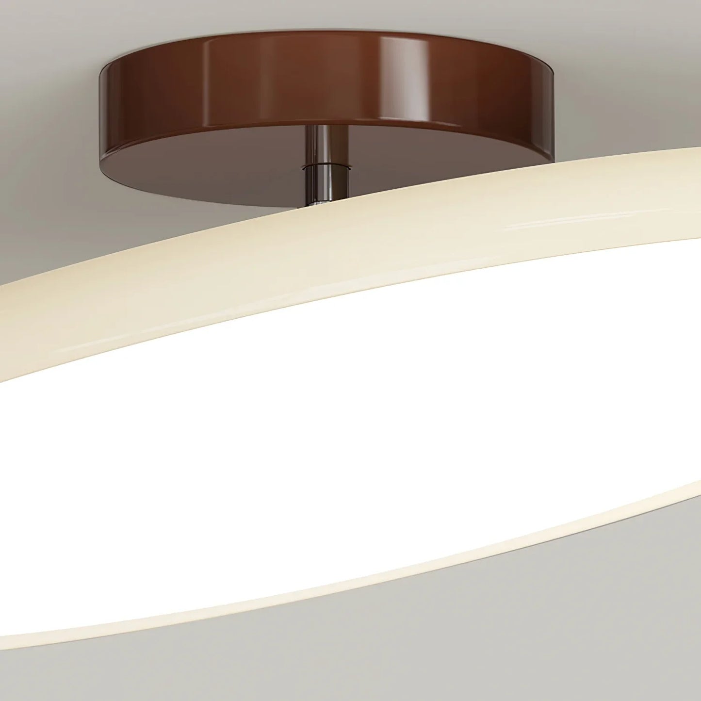 Adjustable LED Ceiling Light with Round Shade | Aurvex