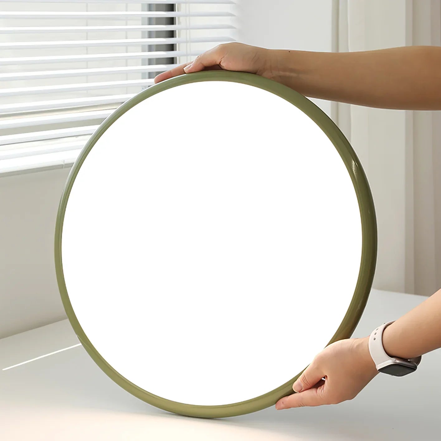Adjustable LED Ceiling Light with Round Shade | Aurvex