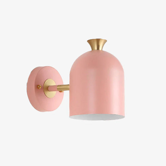 Adjustable Nordic LED Wall Light with Rounded Shade | Lumivre