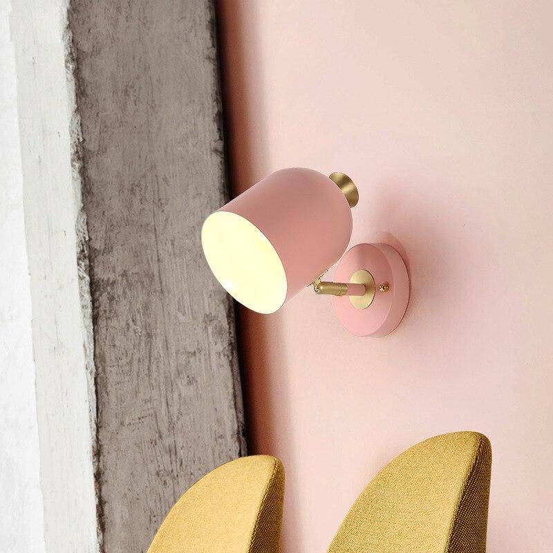 Adjustable Nordic LED Wall Light with Rounded Shade | Lumivre