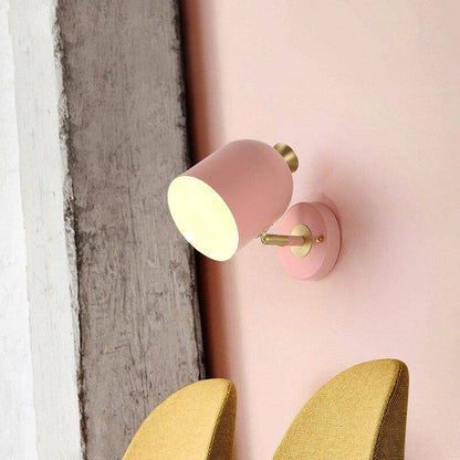 Adjustable Nordic LED Wall Light with Rounded Shade | Lumivre