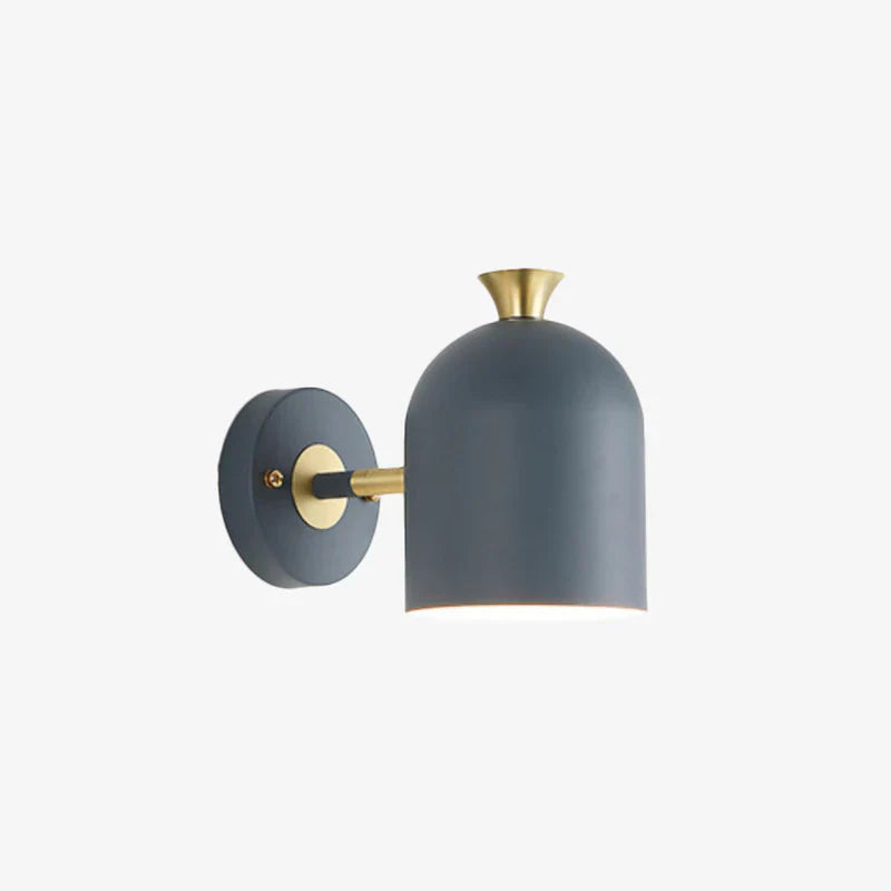 Adjustable Nordic LED Wall Light with Rounded Shade | Lumivre