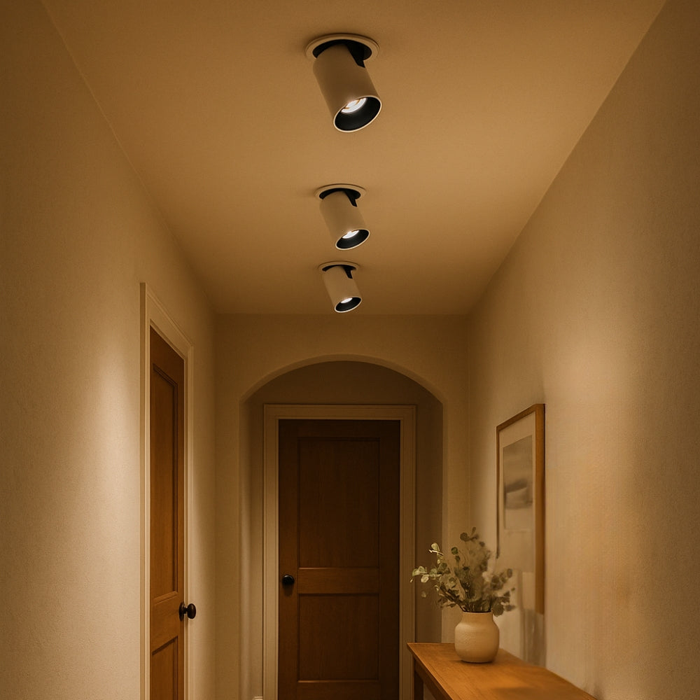 Adjustable Nordic Metal Ceiling Light LED Fixture | Velexa