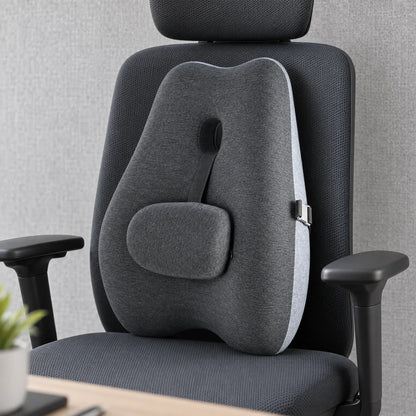 Adjustable Office Chair Back Cushion