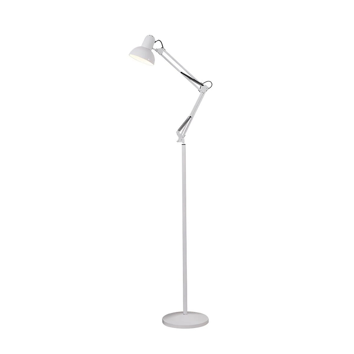 Adjustable Swing Arm Metal Floor Lamp Task Lighting | Cadrien