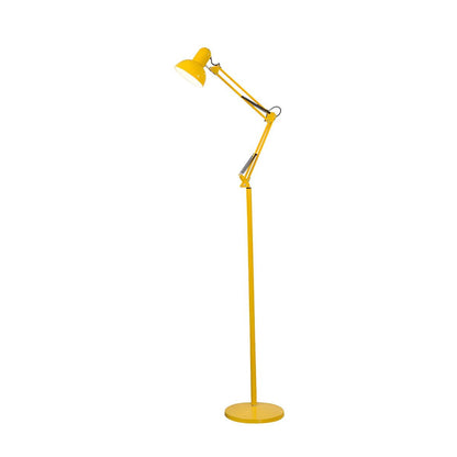 Adjustable Swing Arm Metal Floor Lamp Task Lighting | Cadrien