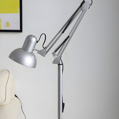 Adjustable Swing Arm Metal Floor Lamp Task Lighting | Cadrien