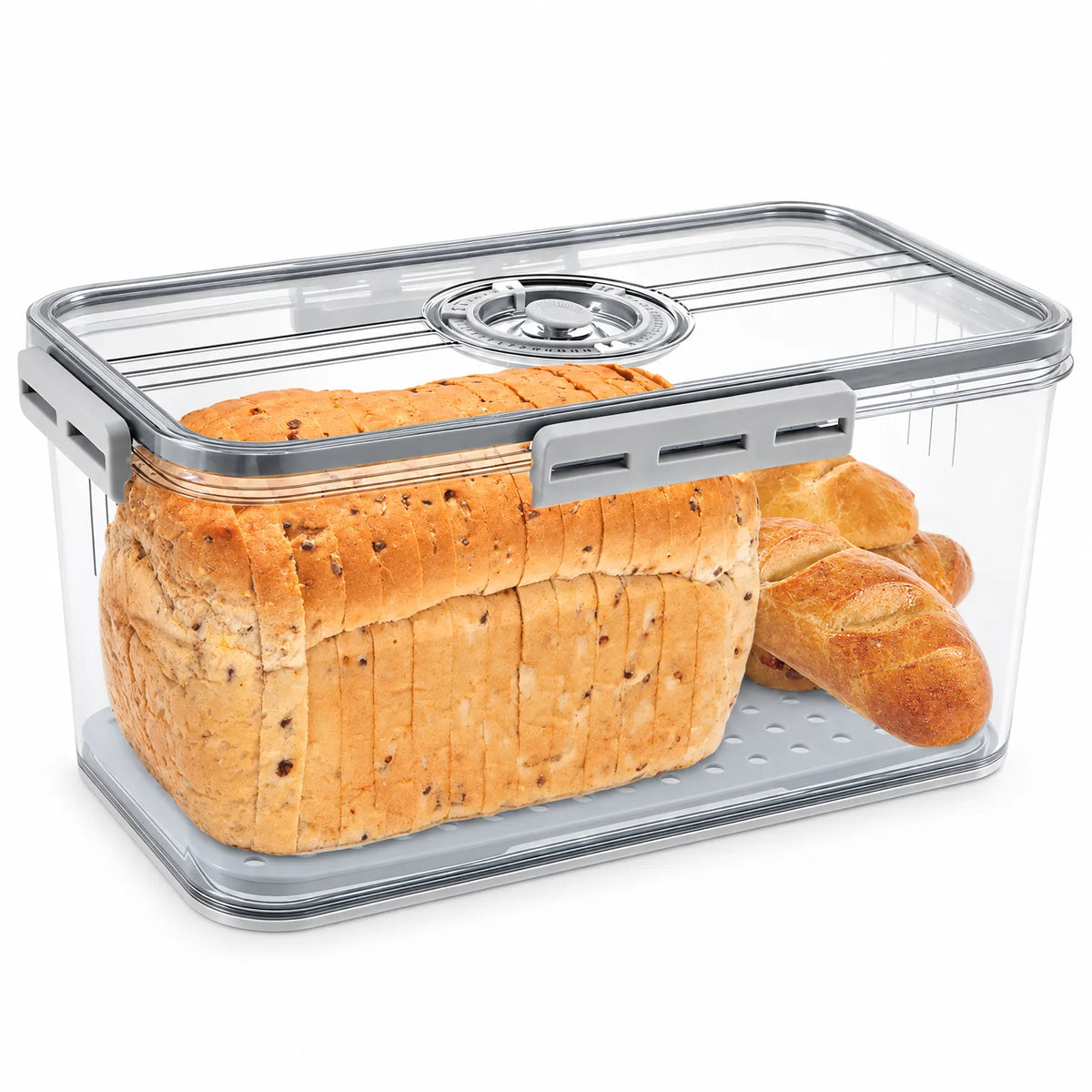 Airtight Countertop Bread Box Container