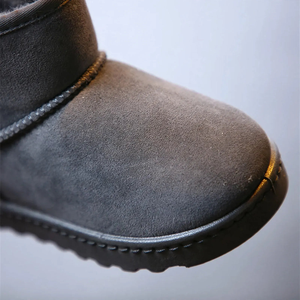 Ankle Height Slip On Winter Boots