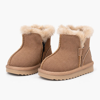 Ankle Winter Boots With Tread