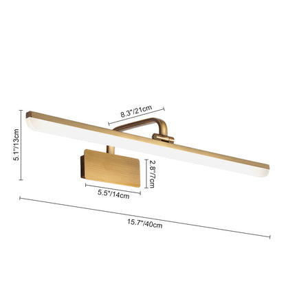 Armed LED Bathroom Vanity Bar Light Wall Sconce | Pavira