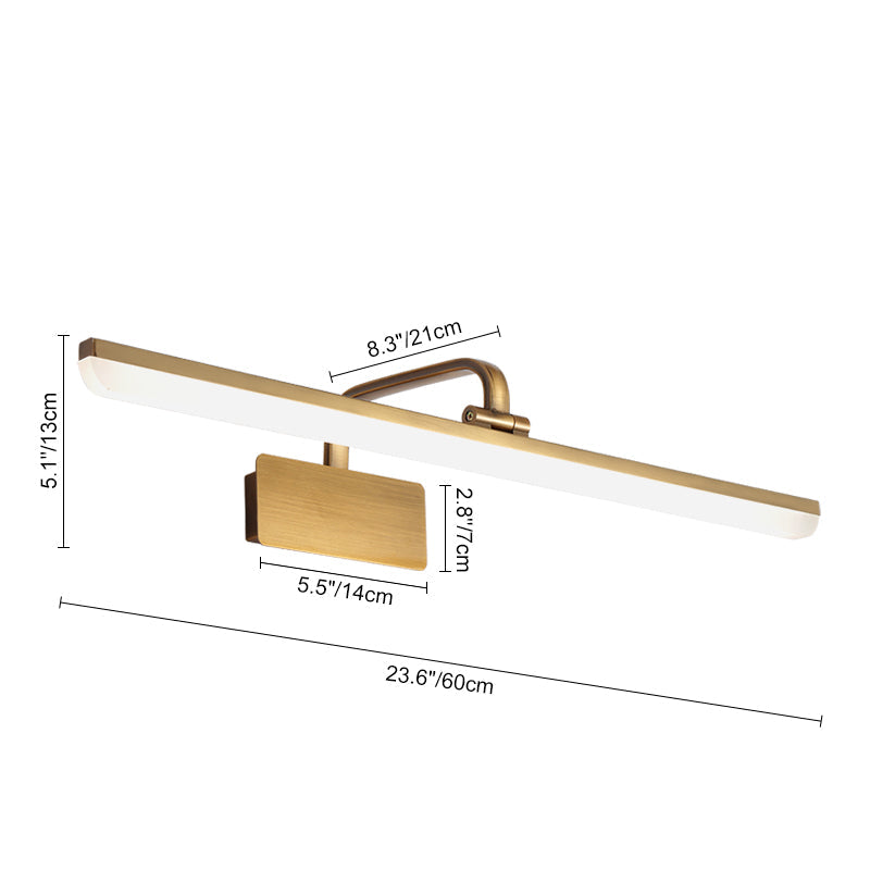 Armed LED Bathroom Vanity Bar Light Wall Sconce | Pavira