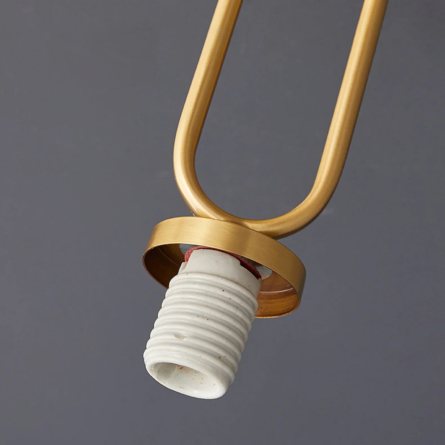 Art Deco Brass Glass Ceiling Light Fixture | Norvaxi