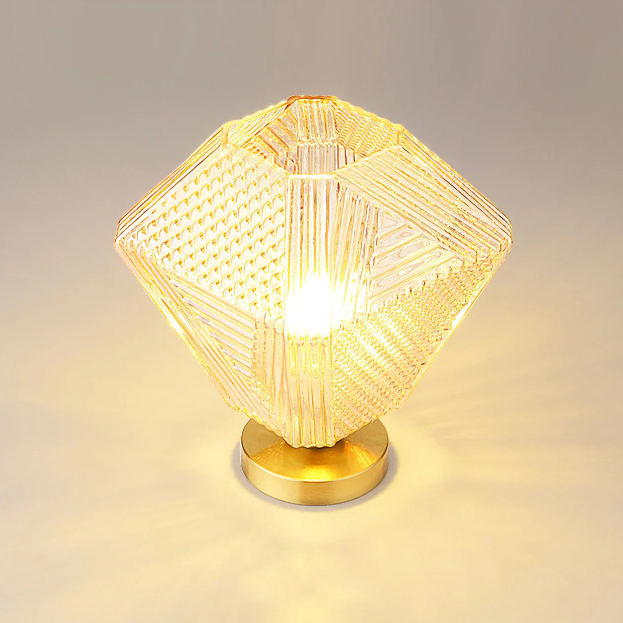 Art Deco Brass Glass Ceiling Light Fixture | Norvaxi