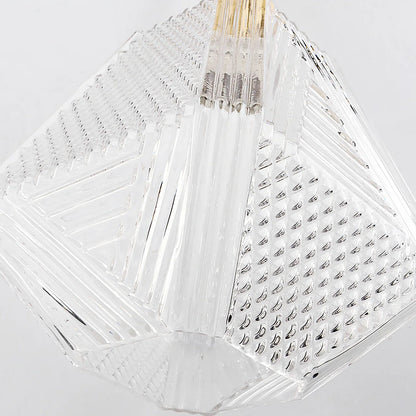 Art Deco Brass Glass Ceiling Light Fixture | Norvaxi