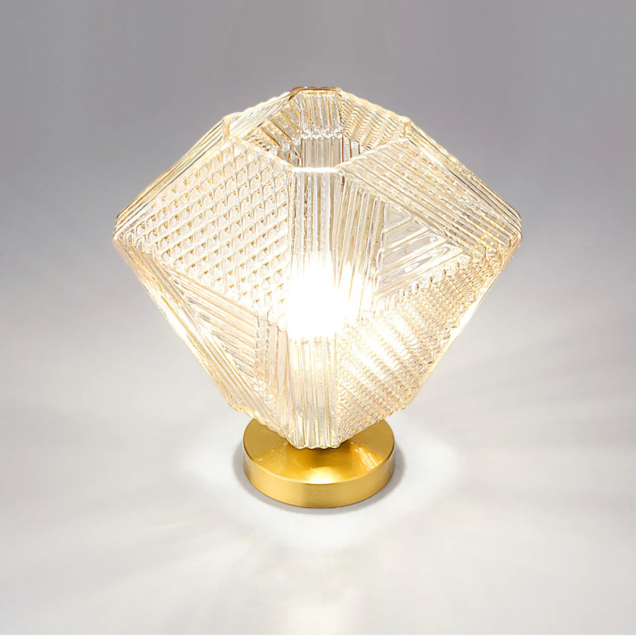 Art Deco Brass Glass Ceiling Light Fixture | Norvaxi