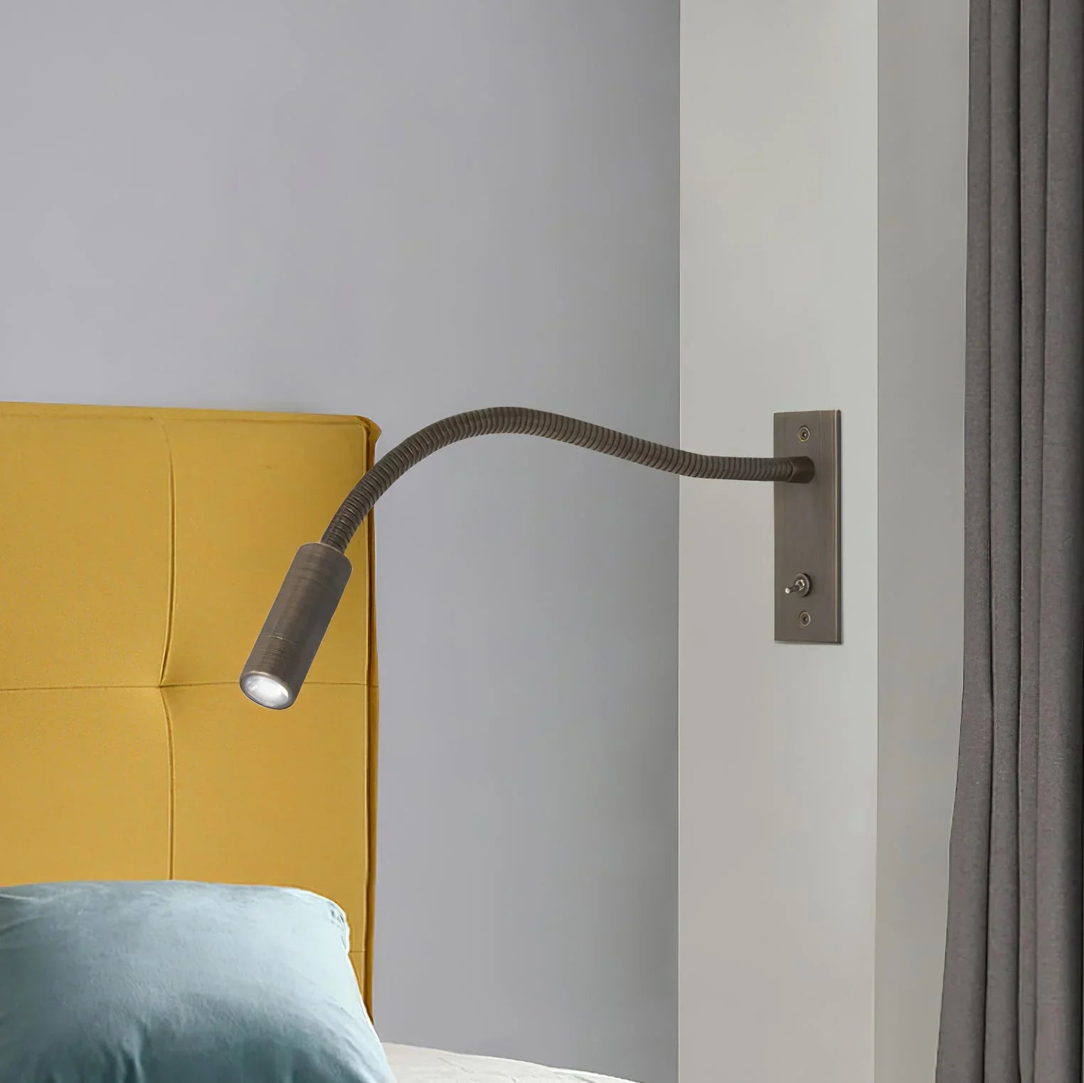 Art Deco Integrated LED Adjustable Bedroom Wall Light | Vilqor