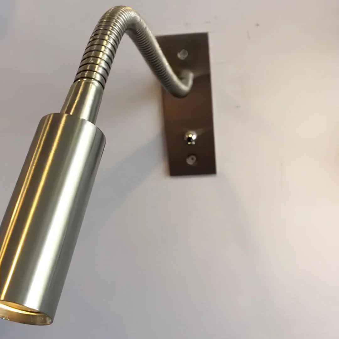 Art Deco Integrated LED Adjustable Bedroom Wall Light | Vilqor