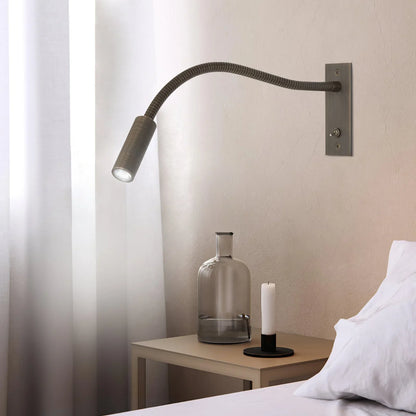 Art Deco Integrated LED Adjustable Bedroom Wall Light | Vilqor
