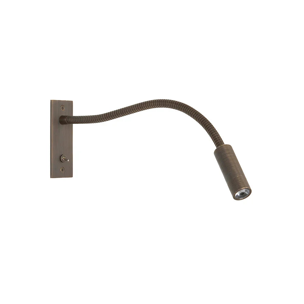 Art Deco Integrated LED Adjustable Bedroom Wall Light | Vilqor