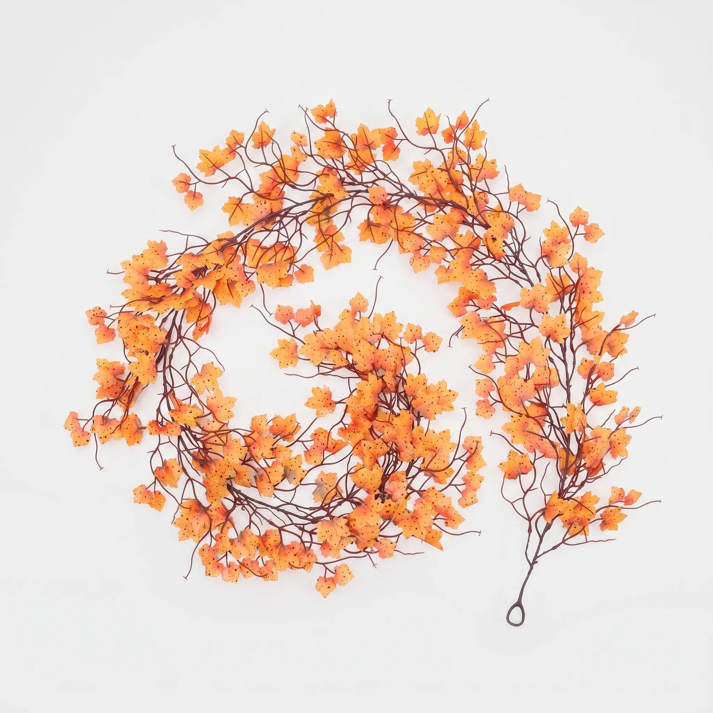 Artificial Maple Leaf Garland for Fall and Halloween Decor