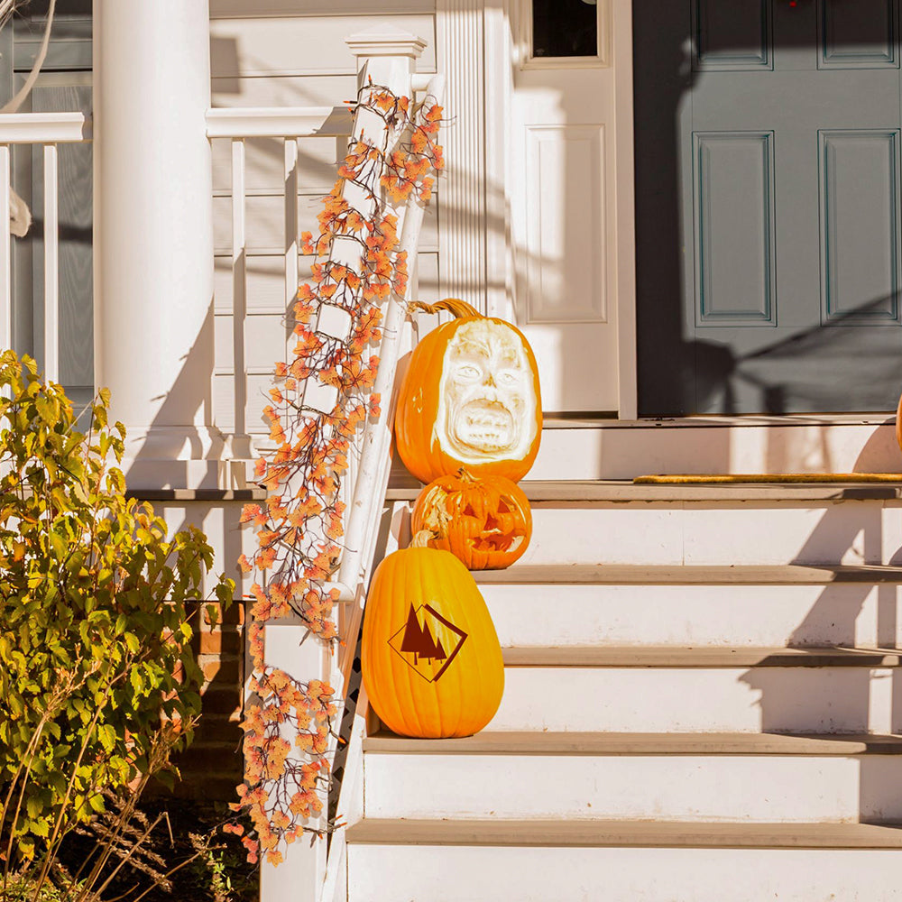 Artificial Maple Leaf Garland for Fall and Halloween Decor
