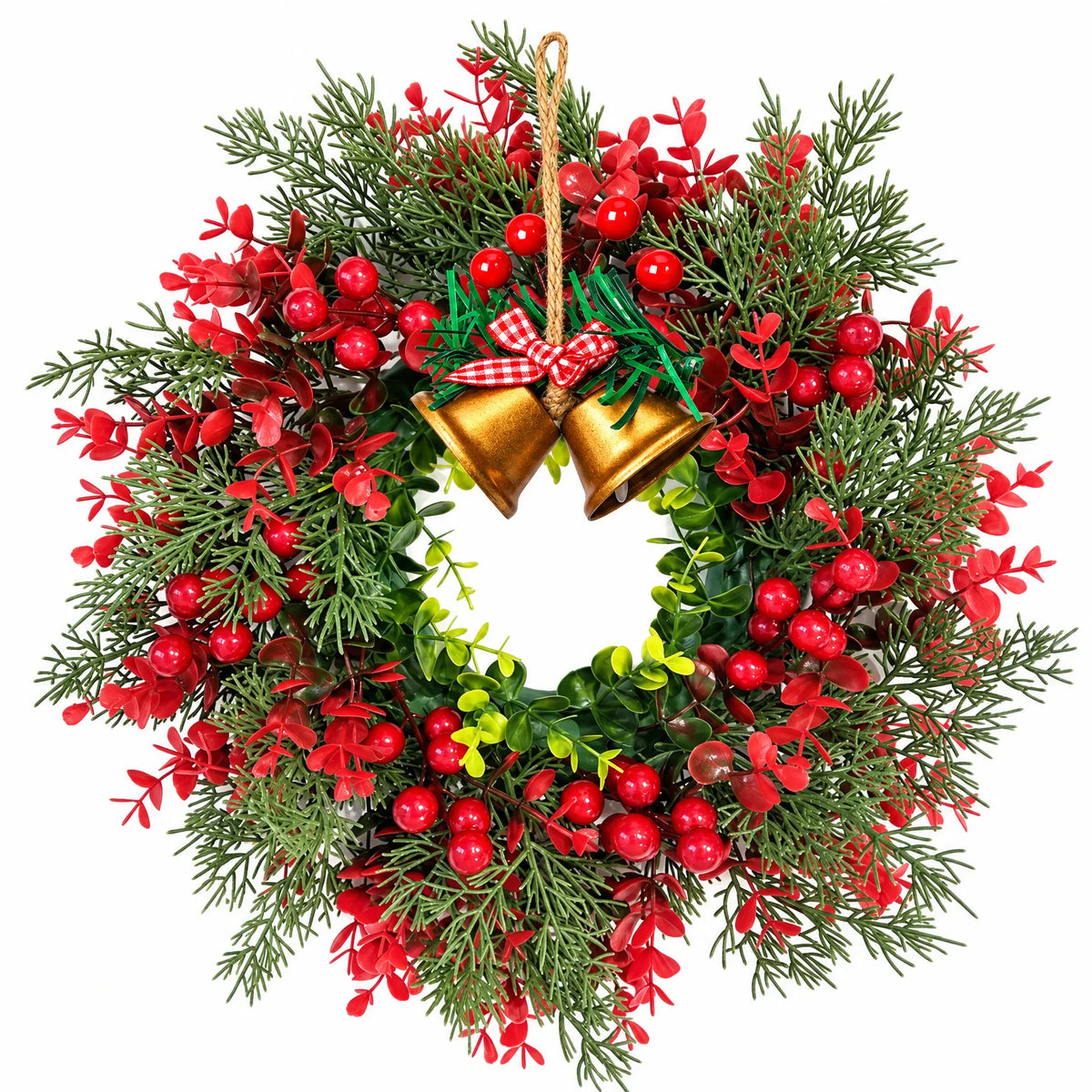 Artificial Pine Christmas Door Wreath