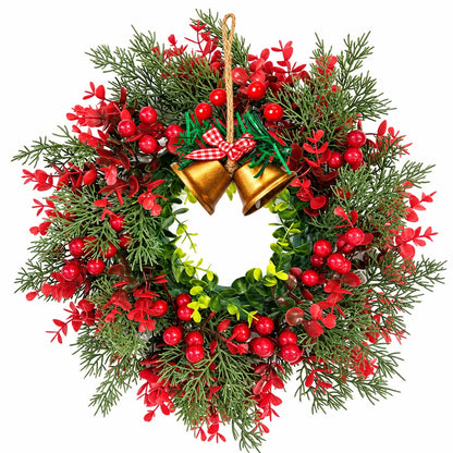 Artificial Pine Christmas Door Wreath