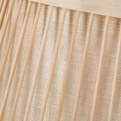 Bamboo Shade Standing Lamp for Indoor Ambient Lighting | Dovren