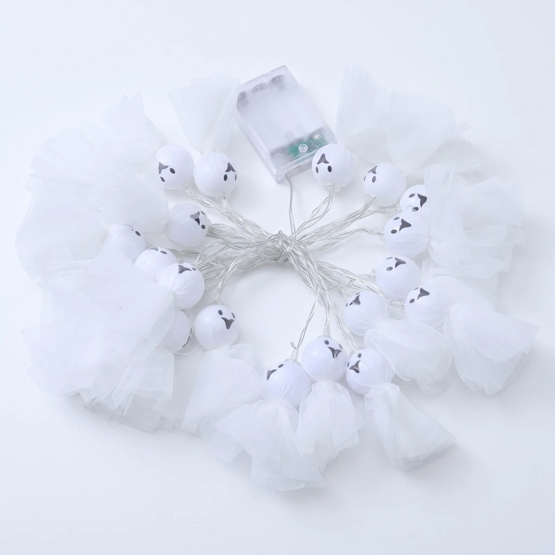 Battery Operated Halloween Ghost String Lights