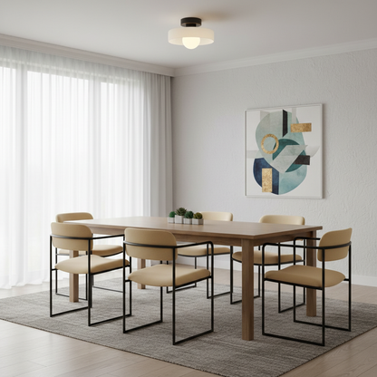 Bauhaus Ceiling Lamp | Modern LED Ceiling Light Fixture