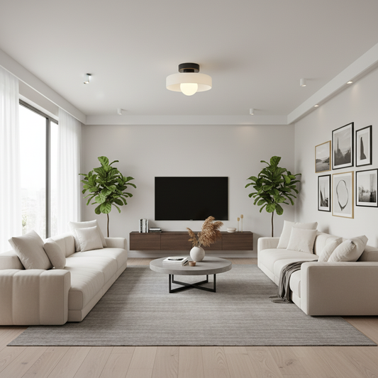 Bauhaus Ceiling Lamp | Modern LED Ceiling Light Fixture