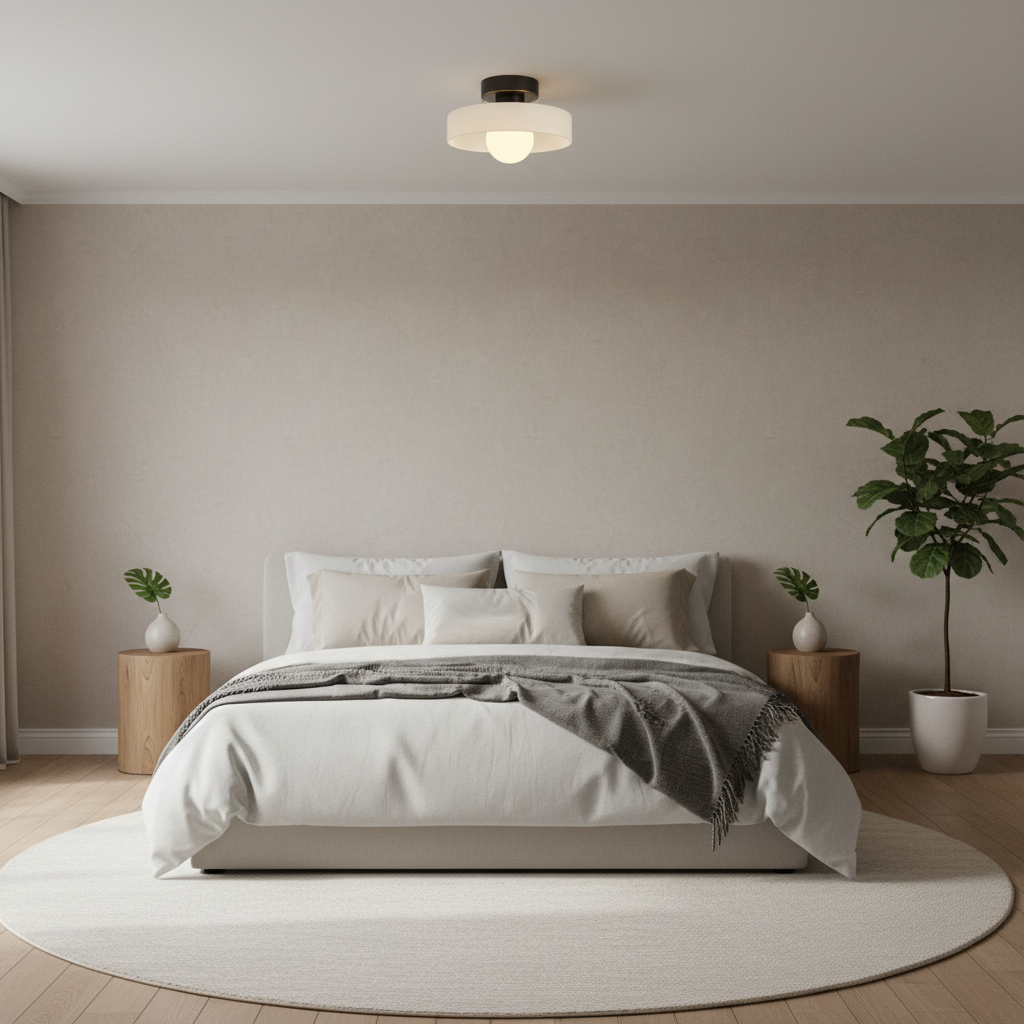 Bauhaus Ceiling Lamp | Modern LED Ceiling Light Fixture