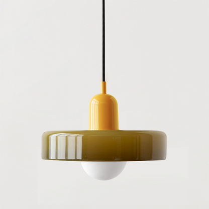 Bauhaus Colored Glass Pendant Lamp | Kitchen Pendant Lighting 24