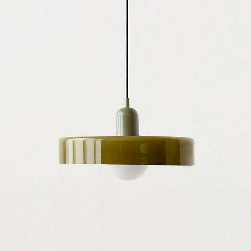 Bauhaus Style Coloured Glass Pendant Light | Luminor