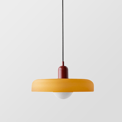 Bauhaus Style Coloured Glass Pendant Light | Luminor