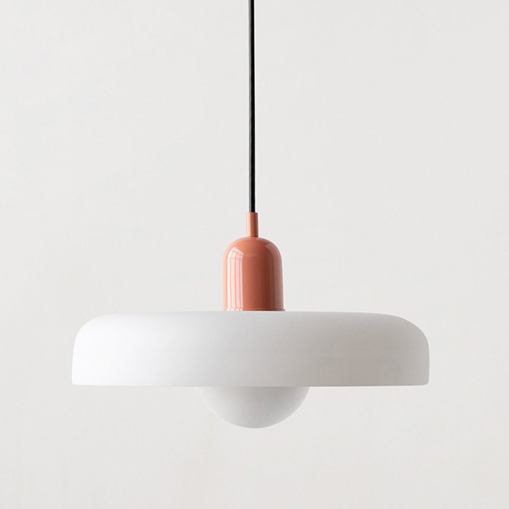 Bauhaus Style Coloured Glass Pendant Light | Luminor