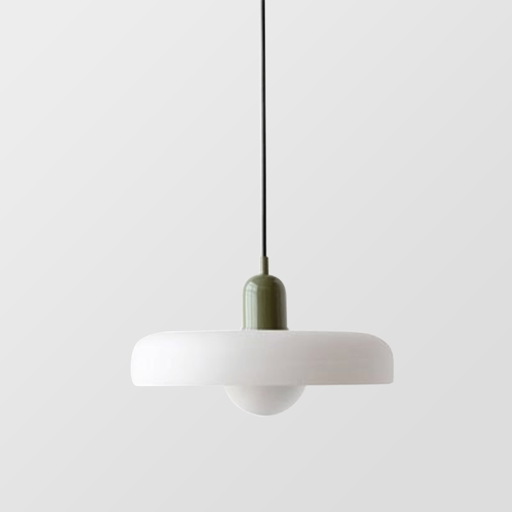 Bauhaus Style Coloured Glass Pendant Light | Luminor