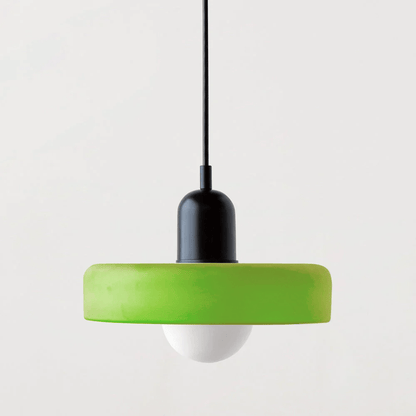 Bauhaus Style Coloured Glass Pendant Light | Luminor