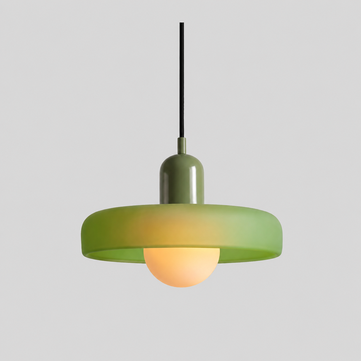 Bauhaus Style Coloured Glass Pendant Light | Luminor