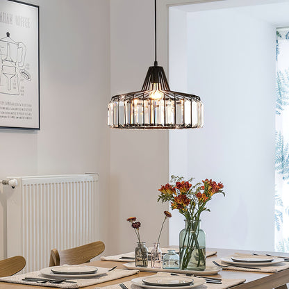 Black Crystal Nordic Style Pendant Light | Urelix